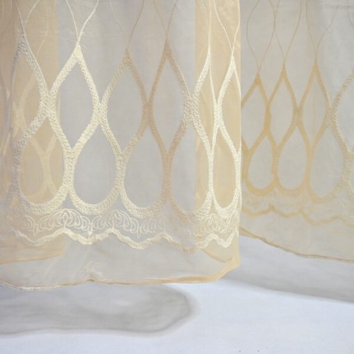 Ruthie Bézs Organza Függöny 250 x 300 cm