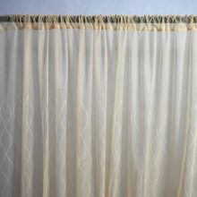 Ruthie Bézs Organza Függöny 250 x 300 cm