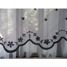 Emanuel Fehér Csillagos Organza Függöny 250 x 300 cm