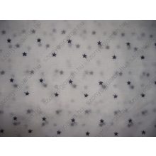 Emanuel Fehér Csillagos Organza Függöny 250 x 300 cm