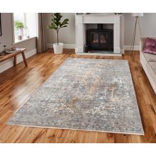 Rio terra barna kék szőnyeg