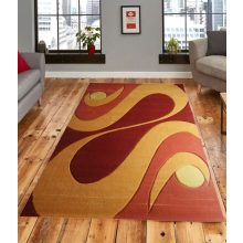 Leona Nyírt Narancs Szőnyeg 125 x 200 cm