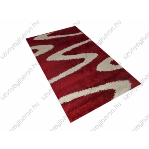Shady Shaggy Meggy Piros Szőnyeg 125 x 200 cm