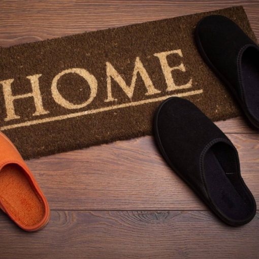 Block lábtörlő home 26 x 75 cm kókusz barna