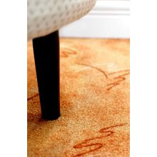 Buklé padlószőnyeg 4 m széles terra színben