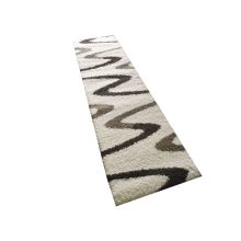 Flóri vastag krém bézs shaggy futó szőnyeg 80x300cm