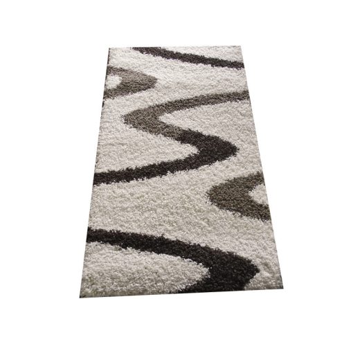 Flóri vastag krém bézs shaggy futó szőnyeg 80x300cm