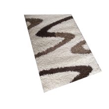 Flóri vastag krém bézs shaggy futó szőnyeg 80x300cm