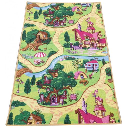 Mesepark Vidám Színes Kislány Gyerekszőnyeg