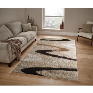 Atlanta barna arany bézs shaggy szőnyeg 200x300cm