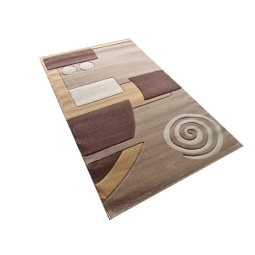 Renáte vastag barna bézs szőnyeg 200x300cm