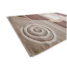 Renáte vastag barna bézs szőnyeg 200x300cm