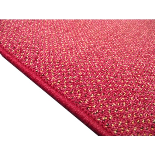 Yolanda Bordó Piros Nyírt Padlószőnyeg 4m széles