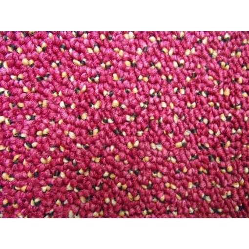 Yolanda Bordó Piros Nyírt Padlószőnyeg 4m széles