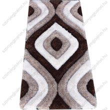 Samira Barna Bézs Shaggy Szőnyeg 80 x 150 cm