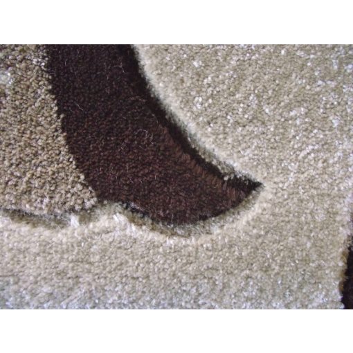 Latino Nyírt Bézs Barna szőnyeg 125 x 200 cm