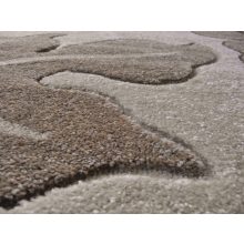 Latino Nyírt Bézs Barna szőnyeg 125 x 200 cm