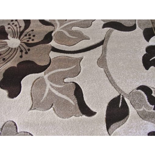 Latino Nyírt Bézs Barna szőnyeg 125 x 200 cm