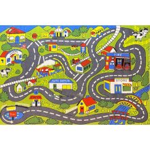 Bohóka autópályás gyerekszőnyeg