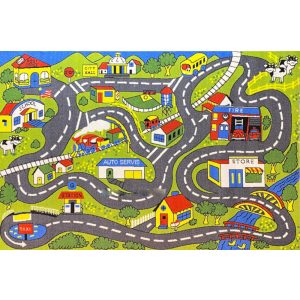 Bohóka autópályás gyerekszőnyeg