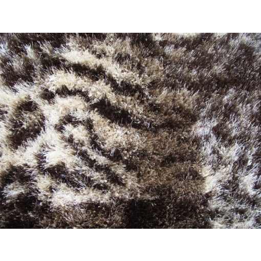 Neoton leopárd mintás shaggy szőnyeg barna 150 x 230 cm