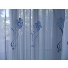 Veronika Kék Organza függöny 300 x 250 cm