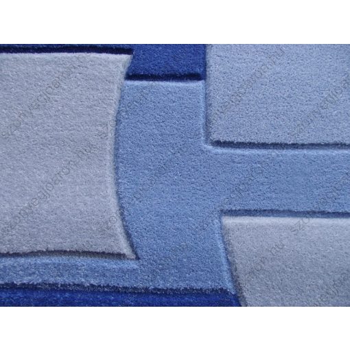 Blue-Csiga Vastag szőnyeg világos-kék 150x230cm