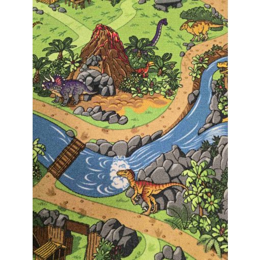 Jámbor erdős zöld gyerekszőnyeg több méretben