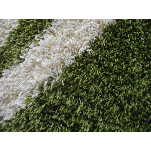 Donald Shaggy Zöld Fehér Szőnyeg 125x200