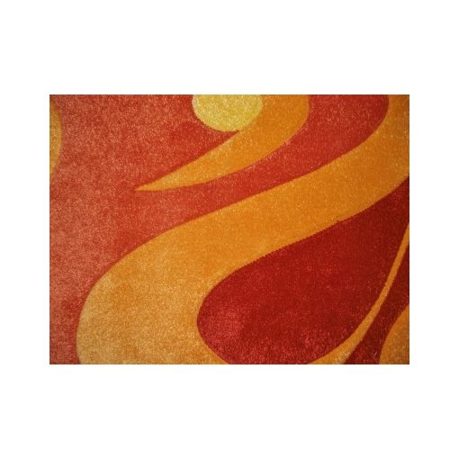 Titi Domború Narancs Nyírt  Szőnyeg 250 x 350 cm