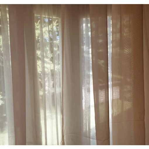 Logen Barack Organza Függöny 250 x 300 cm – készre varrt