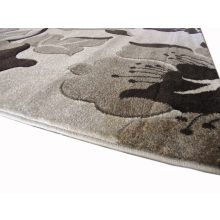 Soria Nyírt Krém Barna szőnyeg 200 x 300 cm