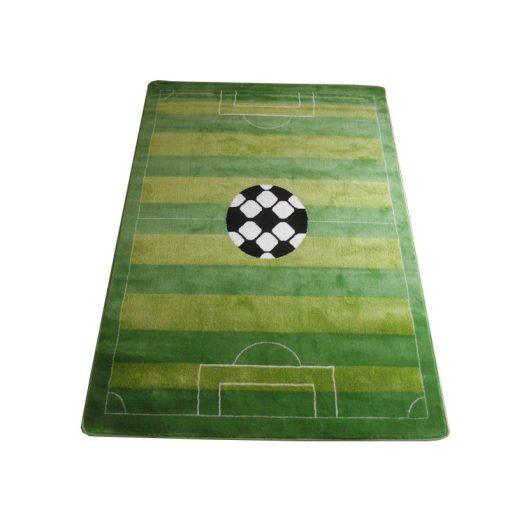 Focisuli Zöld Fehér Sárga Gyerekszőnyeg 133 x 190 cm