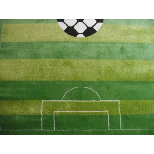 Focisuli Zöld Fehér Sárga Gyerekszőnyeg 133 x 190 cm
