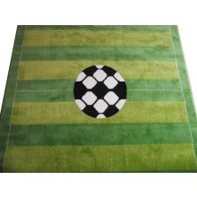 Focisuli Zöld Fehér Sárga Gyerekszőnyeg 133 x 190 cm