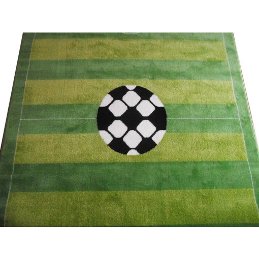 Focisuli Zöld Fehér Sárga Gyerekszőnyeg 133 x 190 cm