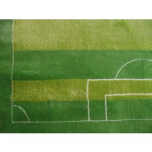 Focisuli Zöld Fehér Sárga Gyerekszőnyeg 133 x 190 cm