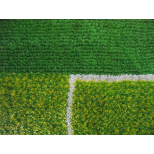 Focisuli Zöld Fehér Sárga Gyerekszőnyeg 133 x 190 cm