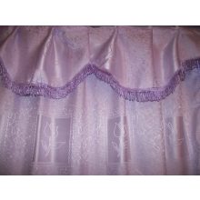 Lila Sötétítő Függöny Szett- Drapéria, Bojt, Kikötő