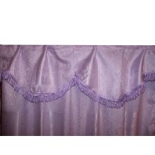 Lila Sötétítő Függöny Szett- Drapéria, Bojt, Kikötő