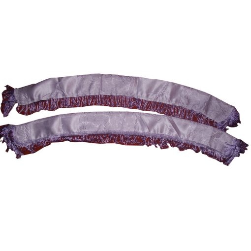 Lila Sötétítő Függöny Szett- Drapéria, Bojt, Kikötő