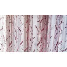 Harmatka Rózsaszín Organza Függöny csiptetős + bujtatós 300 x 250 cm