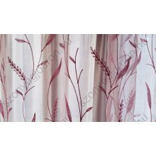 Harmatka Rózsaszín Organza Függöny csiptetős + bujtatós 300 x 250 cm