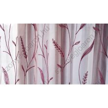 Harmatka Rózsaszín Organza Függöny csiptetős + bujtatós 300 x 250 cm