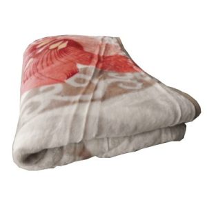 Lory Bézs-Piros Pléd Ágyatakaró 150 x 200 cm