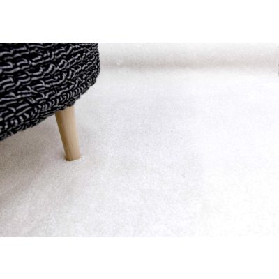 Baucisz elegáns fehér shaggy padlószőnyeg 4 m széles