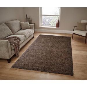 Brendon Barna Shaggy szőnyeg 200 x 300 cm