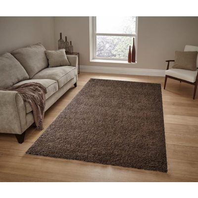 Brendon Barna Shaggy szőnyeg 200 x 300 cm