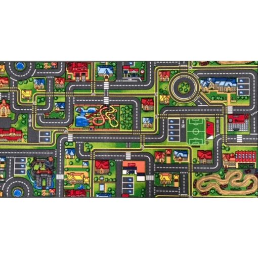 Ármina autópályás szőnyeg 200 x 300 cm gyerekszőnyeg