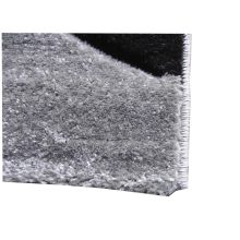 Szamba Szürke Fekete Nyírt szőnyeg 125 x 200 cm